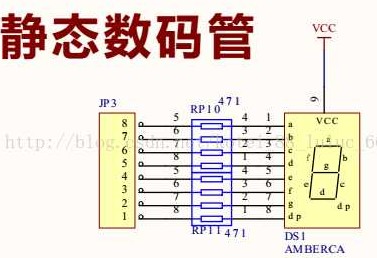 C51单片机对共阳极数码管的控制设计